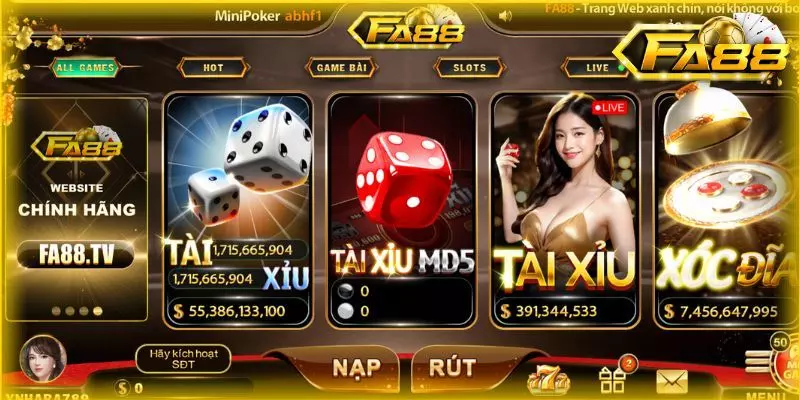 FA88 Cổng Game Giải Trí Đổi Thưởng