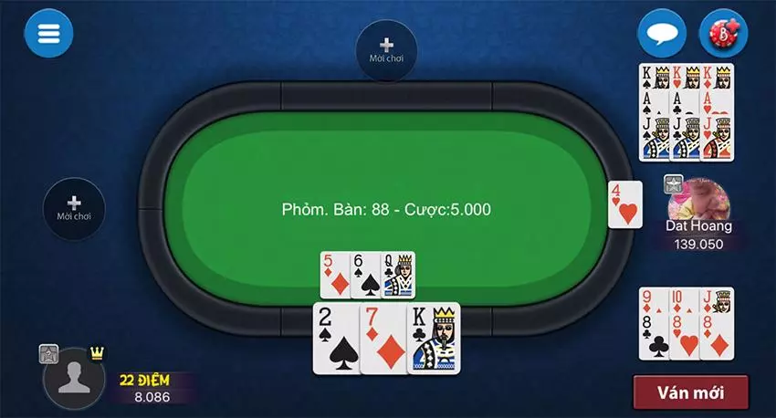 Bài phỏm trong game bài đổi thưởng có mấy lá?